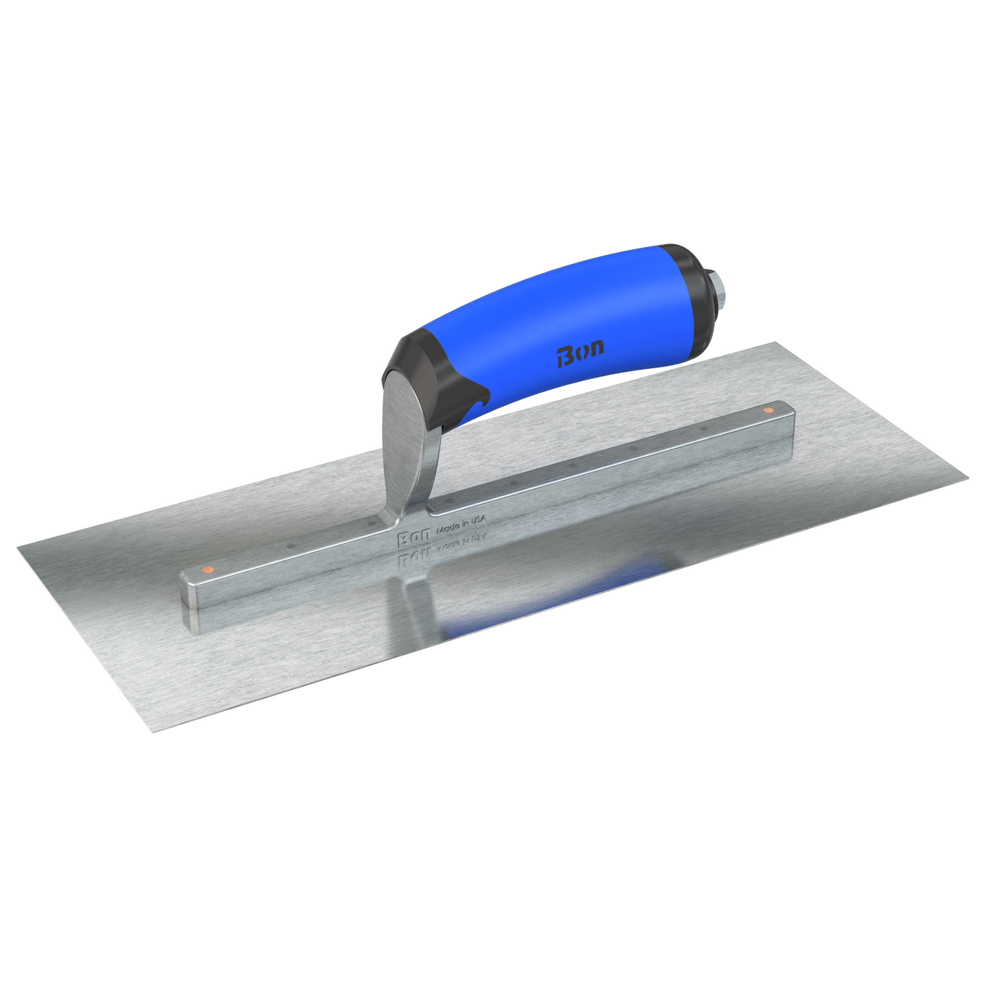 Bon Steel City, Fin Trwl -Sq. -Razor Stainless -13 x 5 -CMFT Grip, Width 5 in, Length 13 in, Blade Material Stainless Steel, Model# 67-308